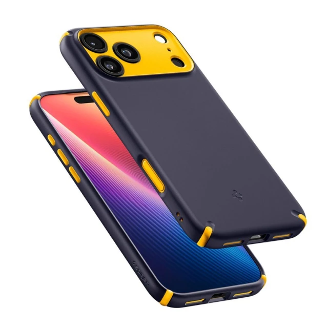 Чохол Spigen Nano Pop Hybrid для iPhone 17 Pro Max Blueberry Navy with MagSafe (ACS11147)