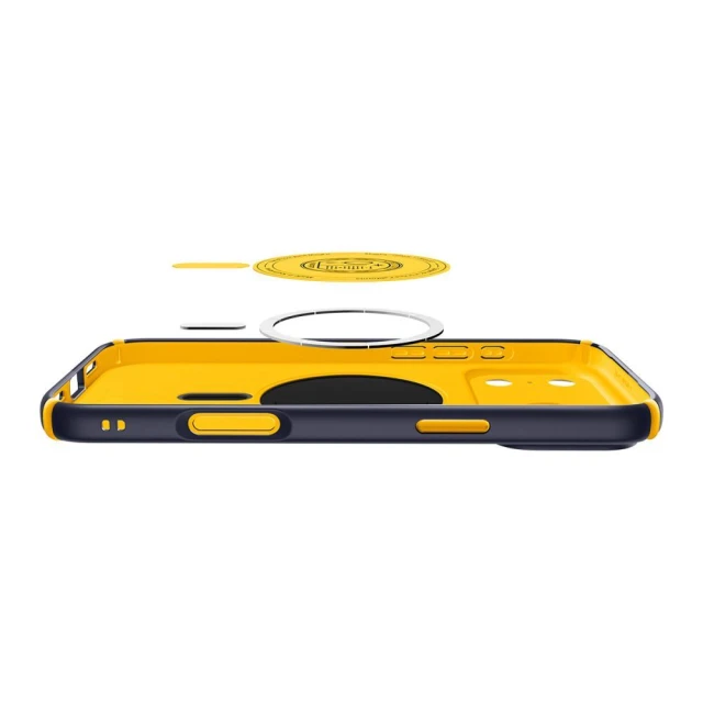 Чохол Spigen Nano Pop Hybrid для iPhone 17 Pro Max Blueberry Navy with MagSafe (ACS11147)