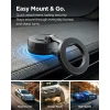 Автотримач Spigen MFT36 Vacuumlock Magnetic Dashboard Car Mount Black with MagSafe (ACP11172)
