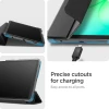 Чохол Spigen Smart Fold для Galaxy Tab A11 8.7 X133 / X135 Matte Black (ACS11175)