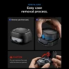 Чохол для навушників Spigen Rugged Armor для Samsung Galaxy Buds 4 / 4 Pro Matte Black (ACS11200)