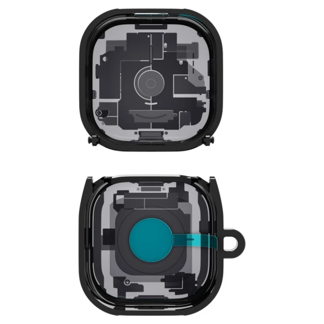 Чехол Spigen Ultra Hybrid для Samsung Galaxy Buds 4 / 4 Pro Zero One Black (ACS11201)