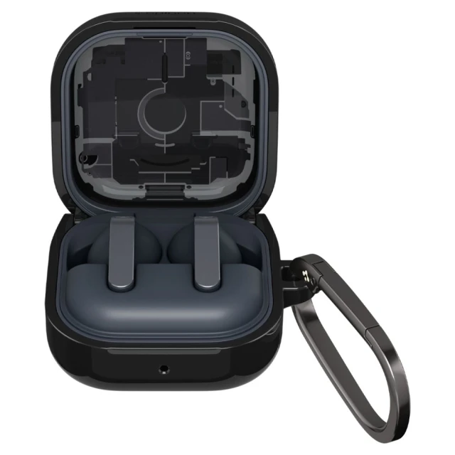 Чехол Spigen Ultra Hybrid для Samsung Galaxy Buds 4 / 4 Pro Zero One Black (ACS11201)