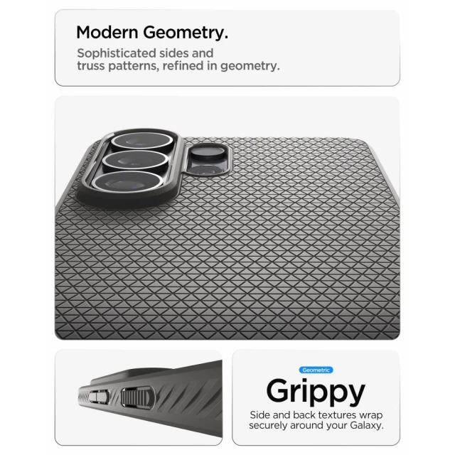 Чохол Spigen Liquid Air для Samsung Galaxy S26 Ultra Marble Grey (ACS11205)