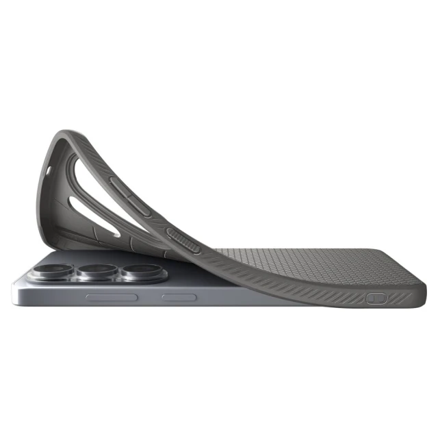 Чохол Spigen Liquid Air для Samsung Galaxy S26 Ultra Marble Grey (ACS11205)