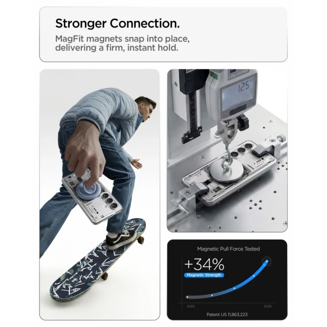 Чохол Spigen Ultra Hybrid Mag для Samsung Galaxy S26 Plus Neo One with MagSafe (ACS11212)