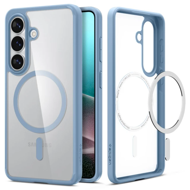 Чохол Spigen Ultra Hybrid Mag для Samsung Galaxy S26 Plus Light Blue with MagSafe (ACS11213)