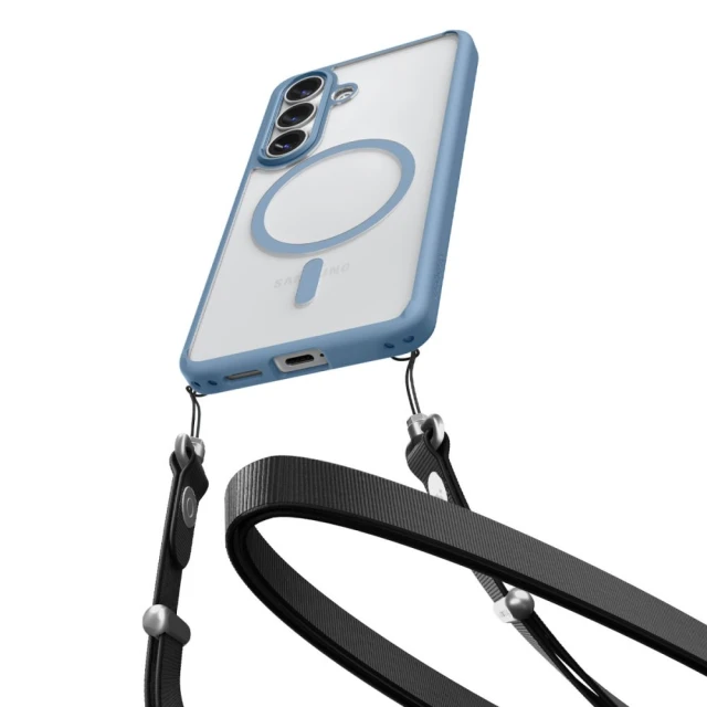 Чохол Spigen Ultra Hybrid Mag для Samsung Galaxy S26 Plus Light Blue with MagSafe (ACS11213)