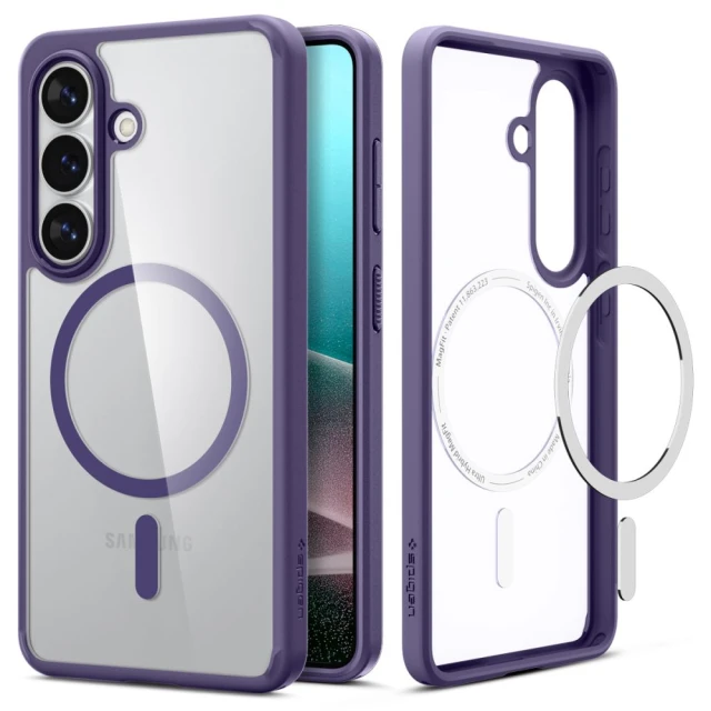 Чохол Spigen Ultra Hybrid Mag для Samsung Galaxy S26 Deep Purple with MagSafe (ACS11220)