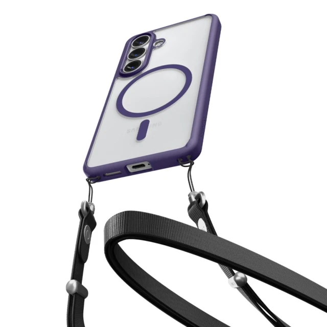 Чохол Spigen Ultra Hybrid Mag для Samsung Galaxy S26 Deep Purple with MagSafe (ACS11220)