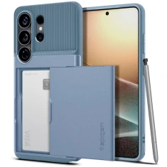 Чехол Spigen Slim Armor CS для Samsung Galaxy S26 Ultra синий (ACS11225)