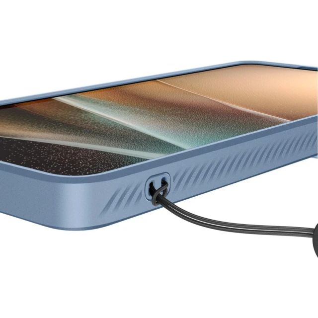 Чохол Spigen Optik Armor для Samsung Galaxy S26 Ultra Light Blue (ACS11226)
