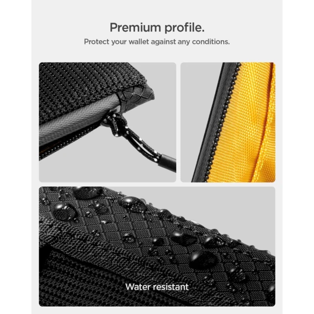 Кардхолдер Spigen LF300 Soft RFID Black (AFA11229)