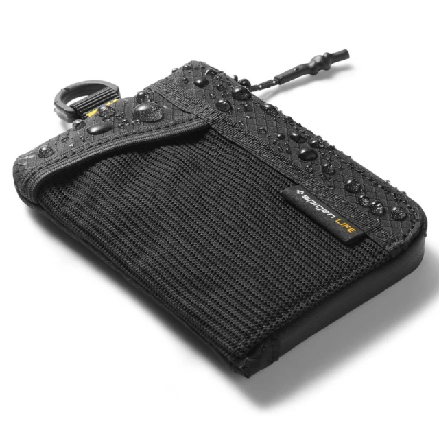 Кардхолдер Spigen LF300 Soft RFID Black (AFA11229)