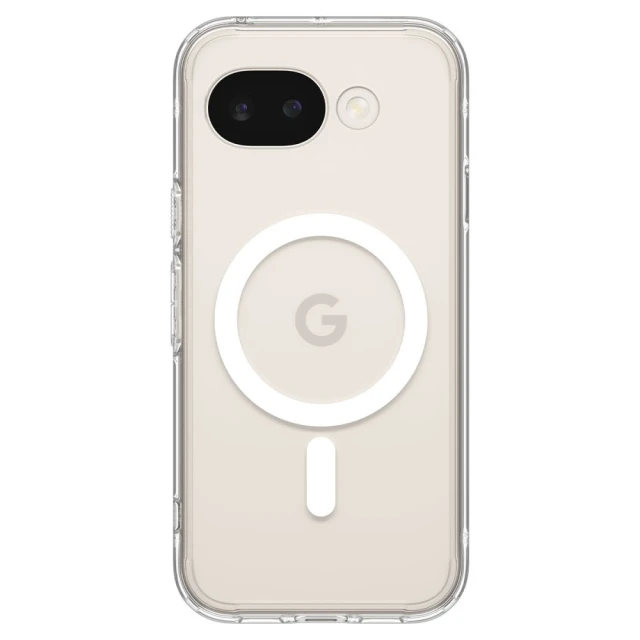 Чохол Spigen Ultra Hybrid Mag для Google Pixel 10a Clear-White with MagSafe (ACS11276)