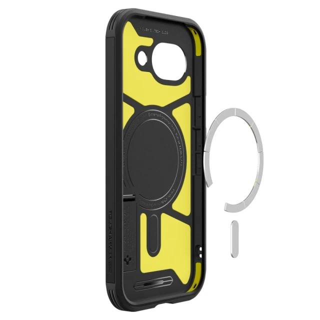 Чохол Spigen Tough Armor Mag для Google Pixel 10a Black with MagSafe (ACS11280)