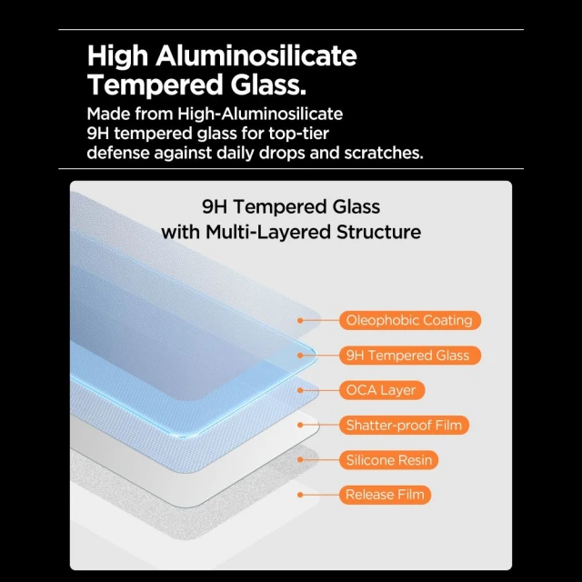 Захисне скло Spigen ALM Glas.TR Slim AC для OnePlus 15 Clear (2 pack) (AGL11333)