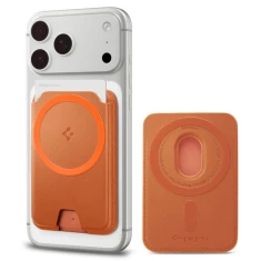 Чохол Spigen Valentinus MagFit Plus Universal Magnetic Card Holder Metallic Orange with MagSafe (AFA11340)
