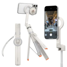 Штатив Spigen S582W Bluetooth Selfie Stick Tripod Beige (AMP11373)