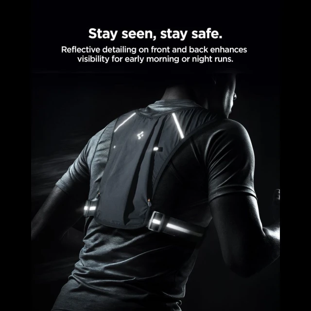Жилет для бігу Spigen A720 Dynamic Shield Running Vest (L-XL) Black (AMP11390)