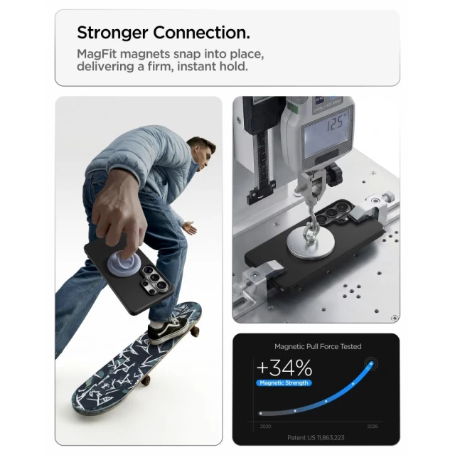 Чохол Spigen Thin Fit Mag для Samsung Galaxy S26 Ultra Black with MagSafe (ACS11394)