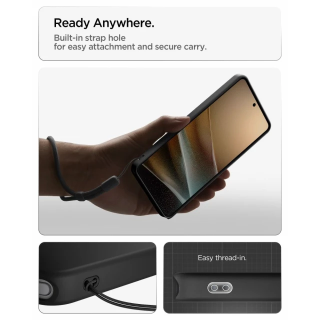 Чохол Spigen Thin Fit Mag для Samsung Galaxy S26 Ultra Black with MagSafe (ACS11394)