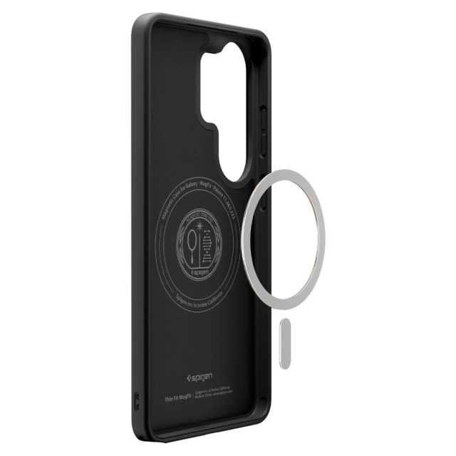 Чохол Spigen Thin Fit Mag для Samsung Galaxy S26 Ultra Black with MagSafe (ACS11394)