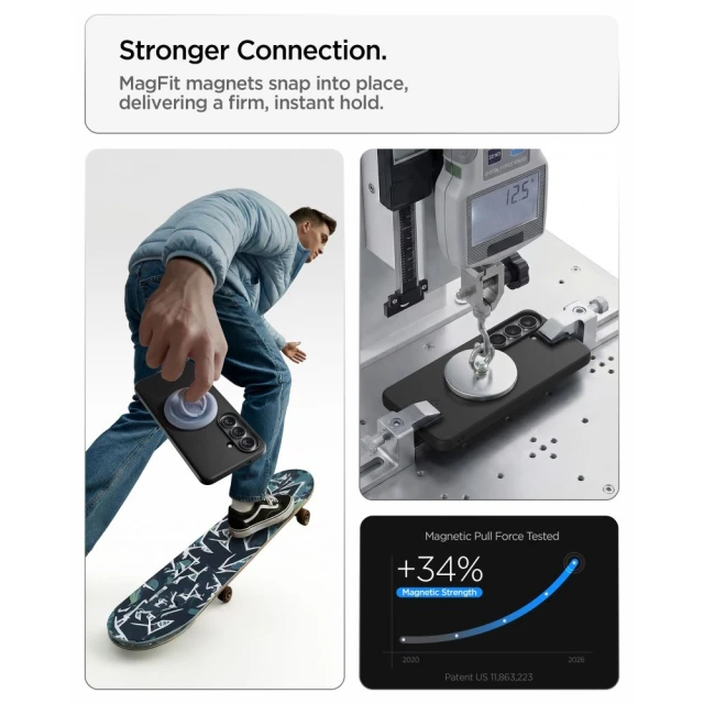 Чохол Spigen Thin Fit для Samsung Galaxy S26 Black with MagSafe (ACS11396)