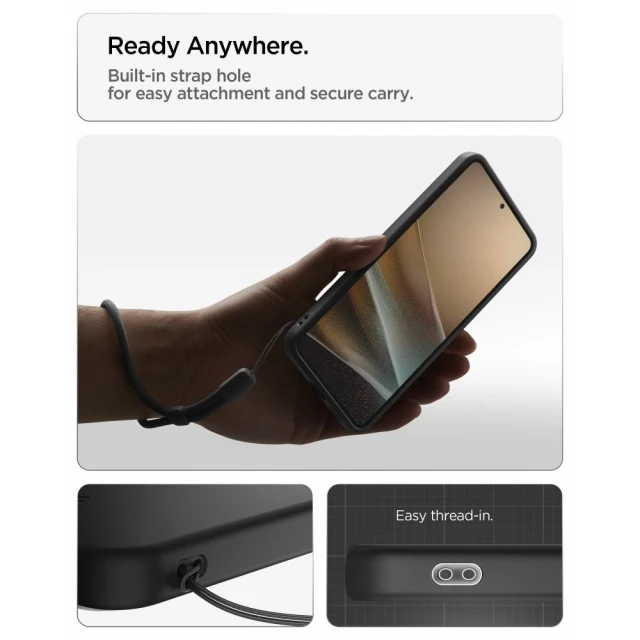 Чохол Spigen Thin Fit для Samsung Galaxy S26 Black with MagSafe (ACS11396)