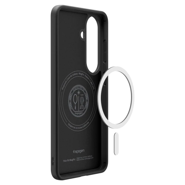 Чохол Spigen Thin Fit для Samsung Galaxy S26 Black with MagSafe (ACS11396)