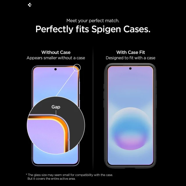 Захисне скло Spigen Glas.tR EZ Fit Pro для Samsung Galaxy A57 5G Clear (2 pack) (AGL11397)