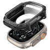 Чохол Spigen Rugged Armor & Tempered Glass для Apple Watch Ultra 3/2/1 49 mm Matte Black (ACS11414)