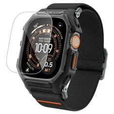 Чехол Spigen Lite Fit Pro & Tempered Glass для Apple Watch Ultra 3/2/1 49 mm Matte Black (ACS11415)