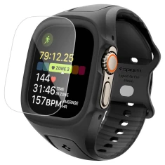 Чехол Spigen Liquid Air Pro & Tempered Glass для Apple Watch Ultra 3/2/1 49 mm Black (ACS11416)