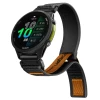Ремінець Spigen Athlex Air для Garmin Quickfit 22 mm Black/Orange (AMP11426)