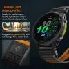 Ремінець Spigen Athlex Air для Garmin Quickfit 22 mm Black/Orange (AMP11426)