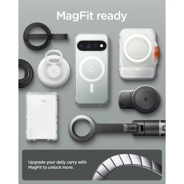 Чехол Spigen Ultra Hybrid Mag для Google Pixel 11 Pro White (ACS11431)