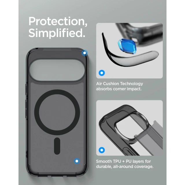 Чохол Spigen Ultra Hybrid Mag для Google Pixel 11 Pro Black (ACS11432)