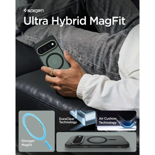Чохол Spigen Ultra Hybrid Mag для Google Pixel 11 Pro Black (ACS11432)