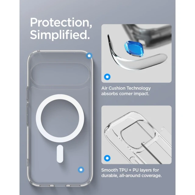 Чохол Spigen Ultra Hybrid Mag для Google Pixel 11 White (ACS11441)