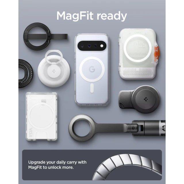 Чохол Spigen Ultra Hybrid Mag для Google Pixel 11 White (ACS11441)