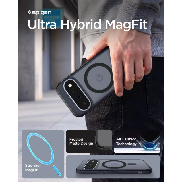 Чохол Spigen Ultra Hybrid Mag для Google Pixel 11 Black (ACS11442)