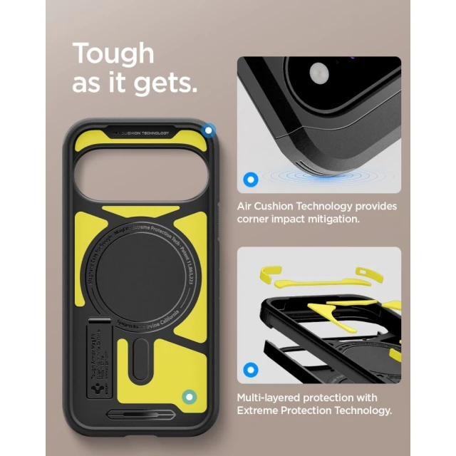 Чохол Spigen Tough Armor Mag для Google Pixel 11 Black (ACS11443)