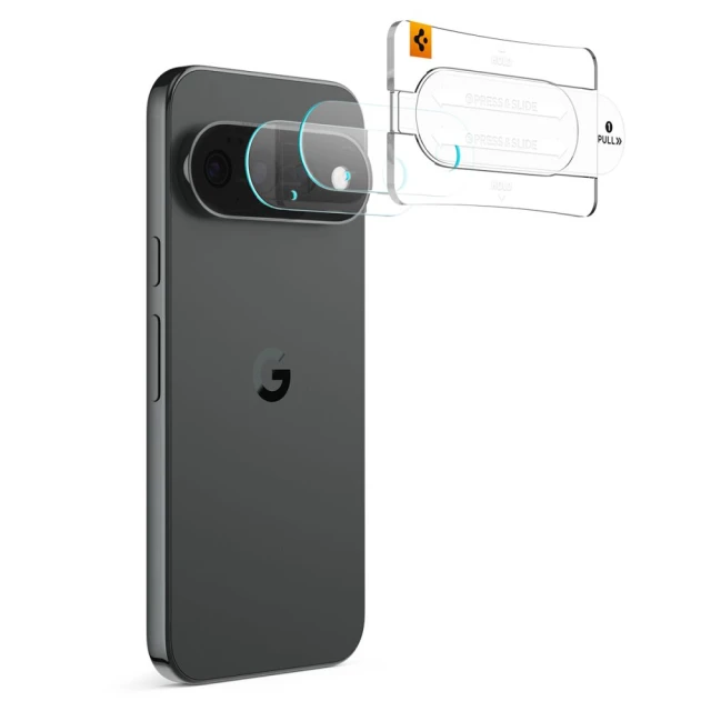 Захисне скло для камери Spigen Optik Pro Glas.tR EZ Fit (2 pack) для Google Pixel 11 Pro Clear (AGL11484)