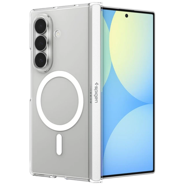Чохол Spigen AirSkin Zero для Samsung Galaxy Fold 8 Ultra Clear/White (ACS11495)