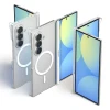 Чохол Spigen AirSkin Zero для Samsung Galaxy Fold 8 Ultra Clear/White (ACS11495)