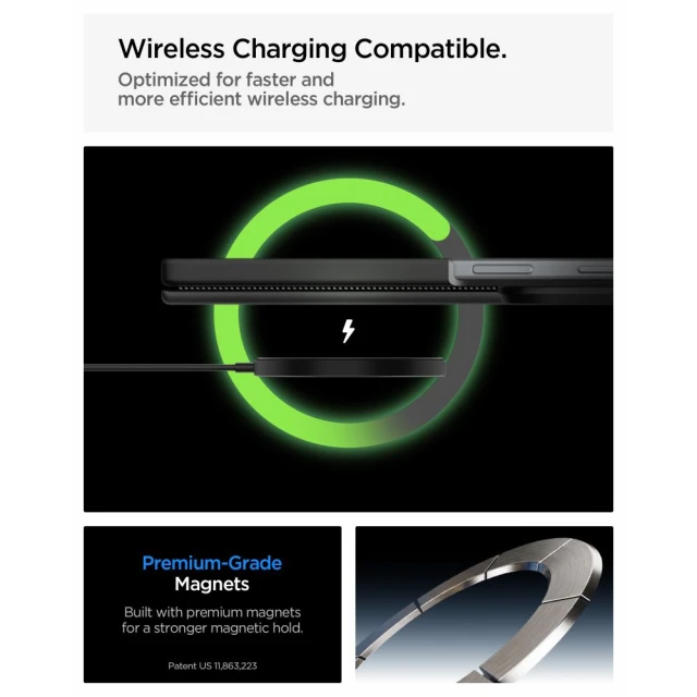 Чохол Spigen Optik Armor Pro для Samsung Galaxy Fold 8 Ultra Black (ACS11500)