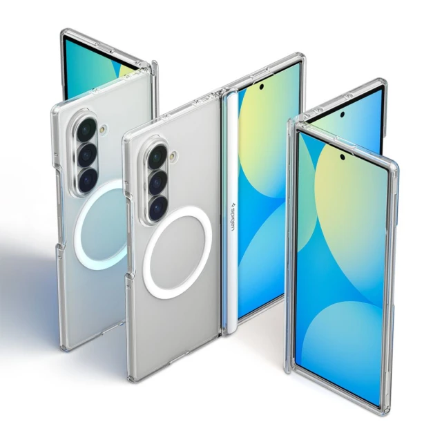 Чохол Spigen Ultra Hybrid Pro для Samsung Galaxy Fold 8 Ultra Clear (ACS11506)