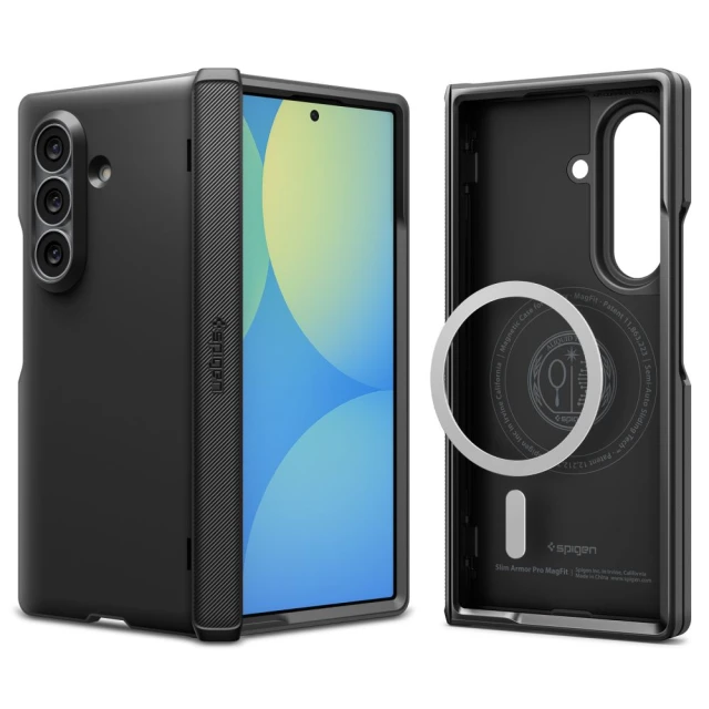 Чохол Spigen Slim Armor Pro для Samsung Galaxy Fold 8 Ultra Black (ACS11508)