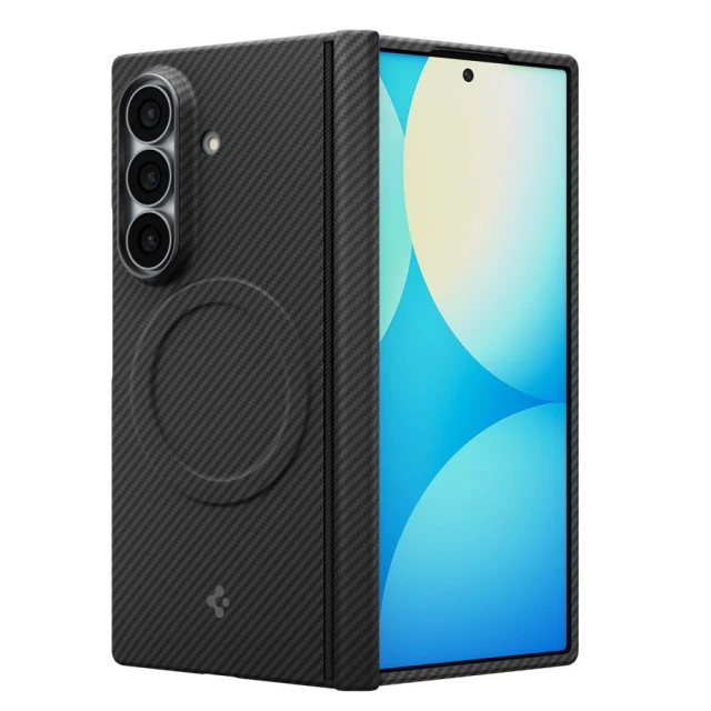 Чохол Spigen AirSkin Aramid для Samsung Galaxy Fold 8 Ultra Black (ACS11510)